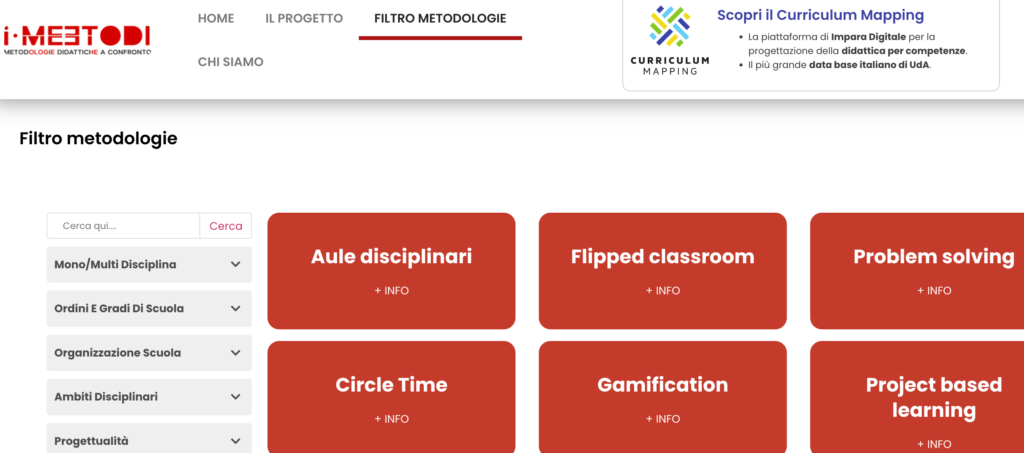 Metodologie didattiche a confronto